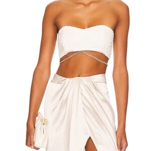 retrofete Loris Bra in White Size Small